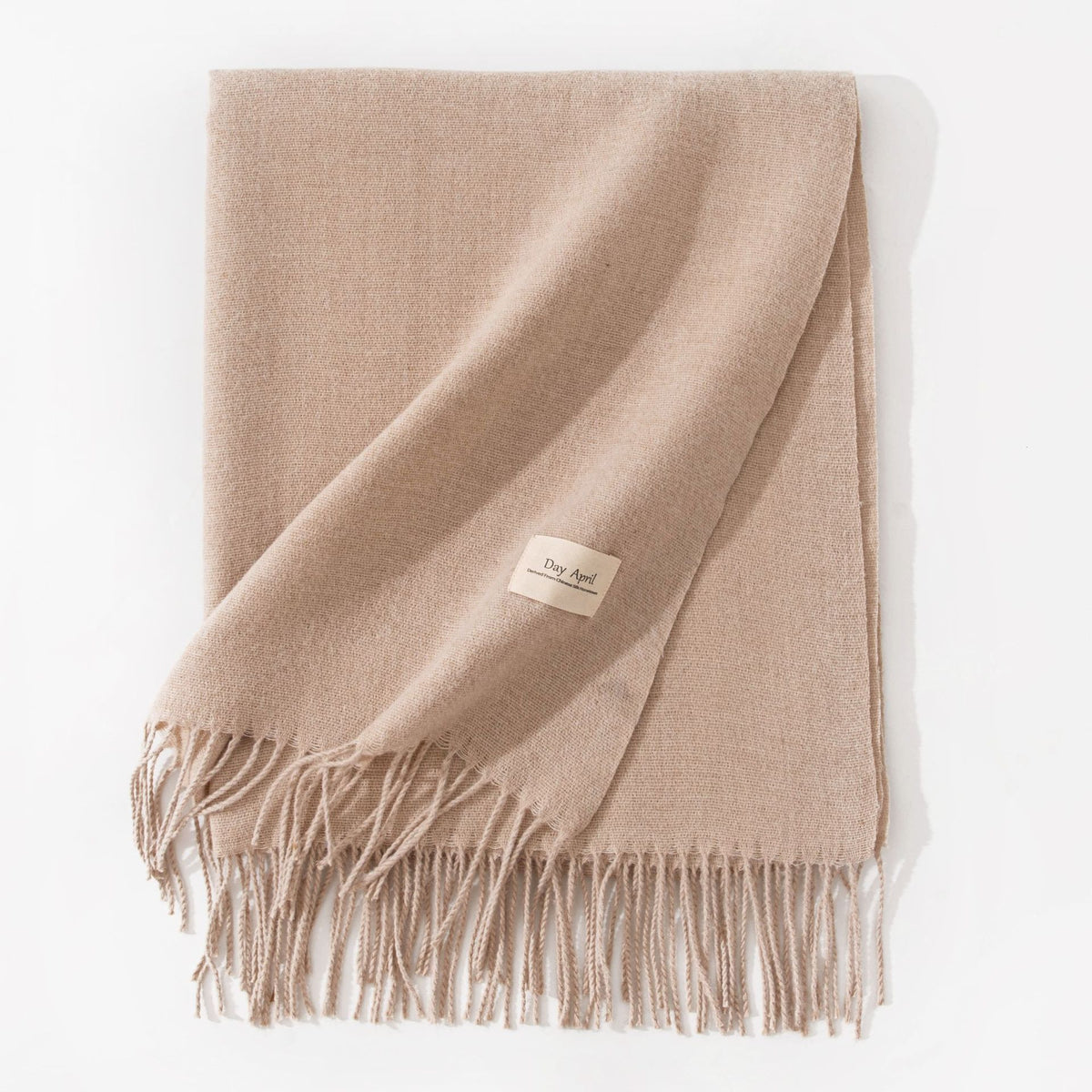 Soft Faux Cashmere Scarf In 17 Colours, Long With Tassels