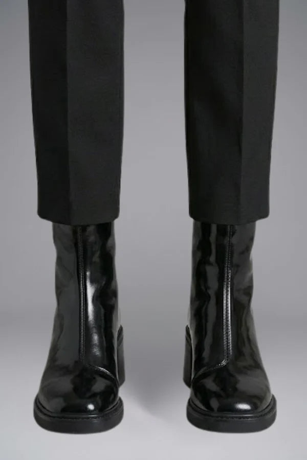 Women's Ankle Boots with Side Zipper Closure for Fall
