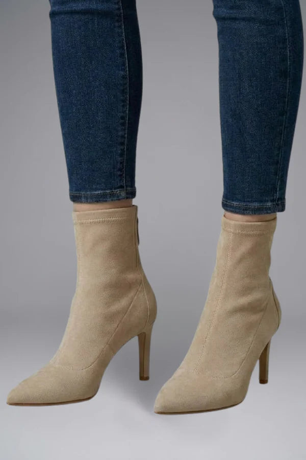 Women's Ankle Boots with Zip Closure for Fall