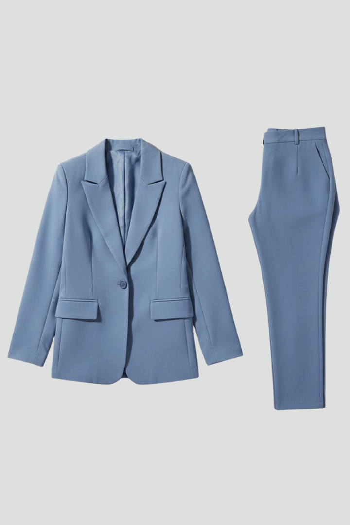 Women’s Blazer Suit with Jacket and Trousers