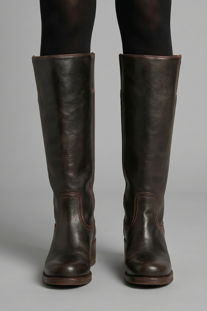 Women's Orthopaedic Boots with Mid Calf Shaft for Fall