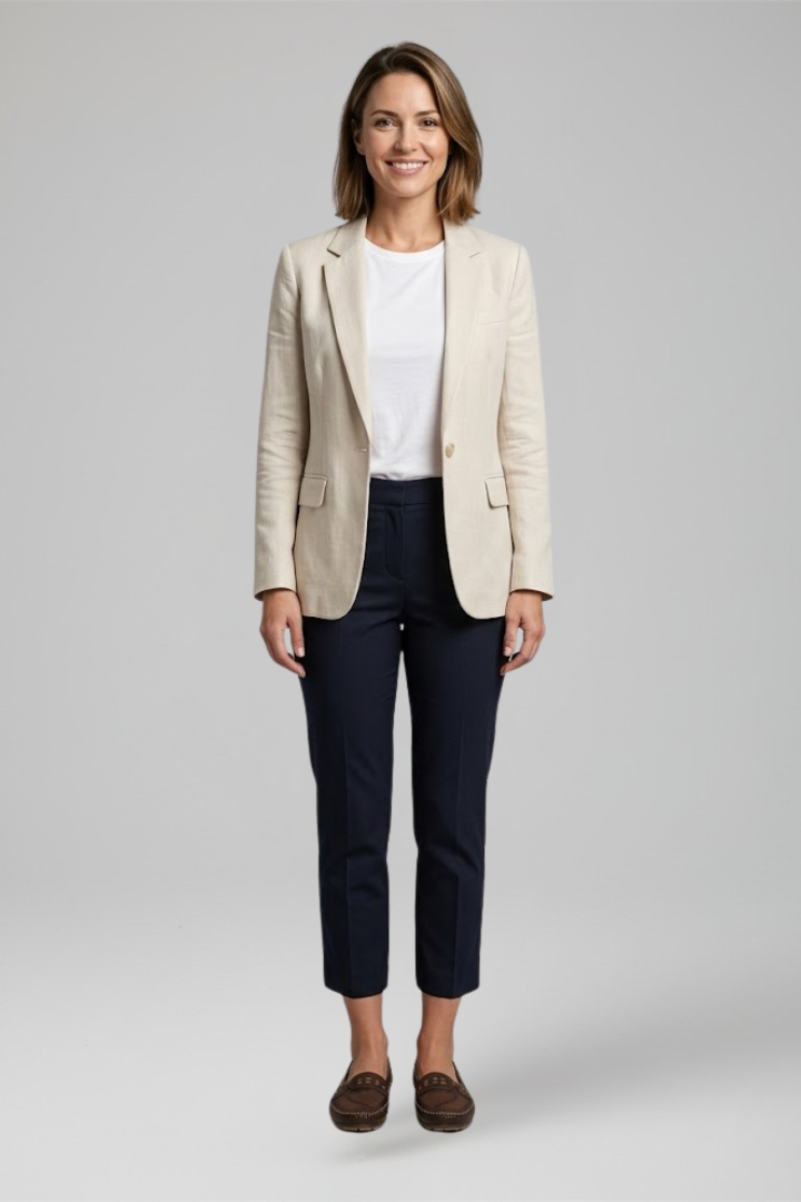 Women's Orthopaedic Flats with Perforated Upper for All-Day Comfort