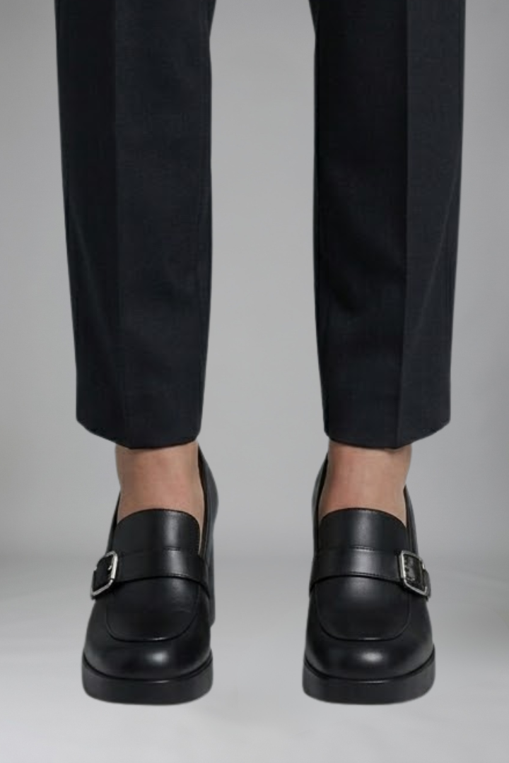 Women's Orthopaedic Pumps with Block Heel for Office Wear