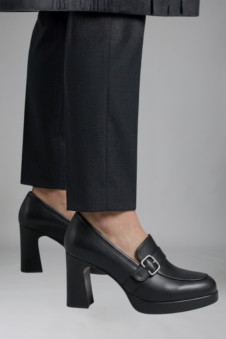 Women's Orthopaedic Pumps with Block Heel for Office Wear
