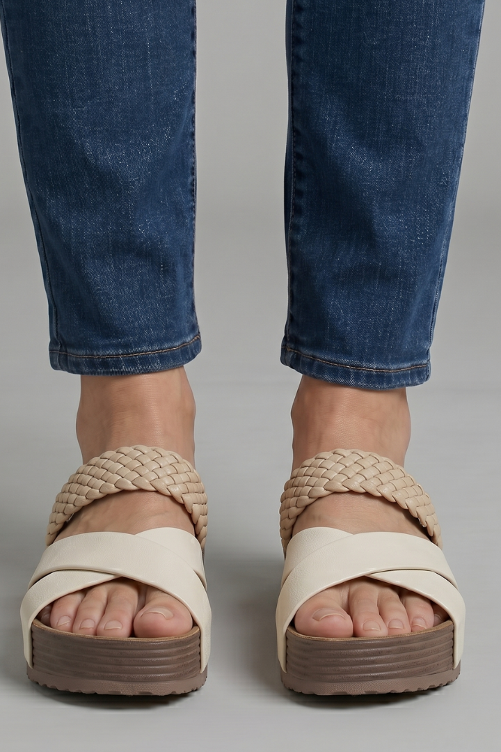 Women's Orthopaedic Sandals with Platform Slide for Spring