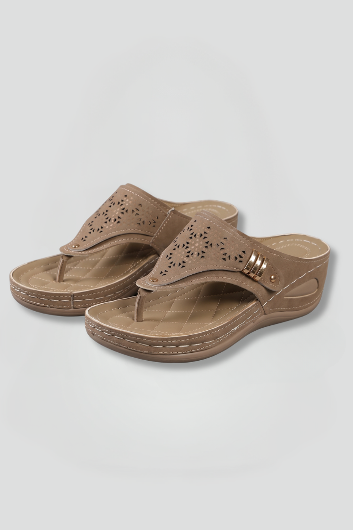 Women's Orthopaedic Sandals with Wedge Sole for Summer