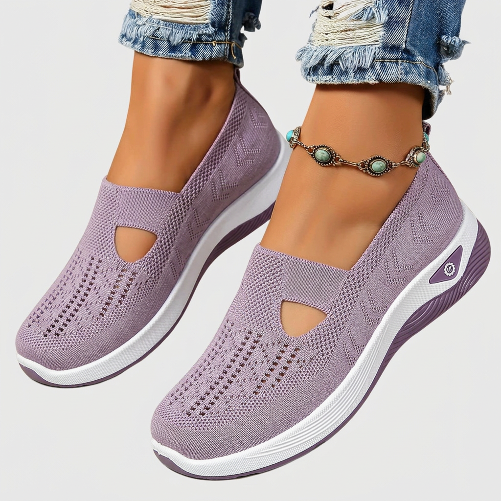 Women's Orthopaedic Slip-On Shoes with Slip-On Design for All-Day Comfort