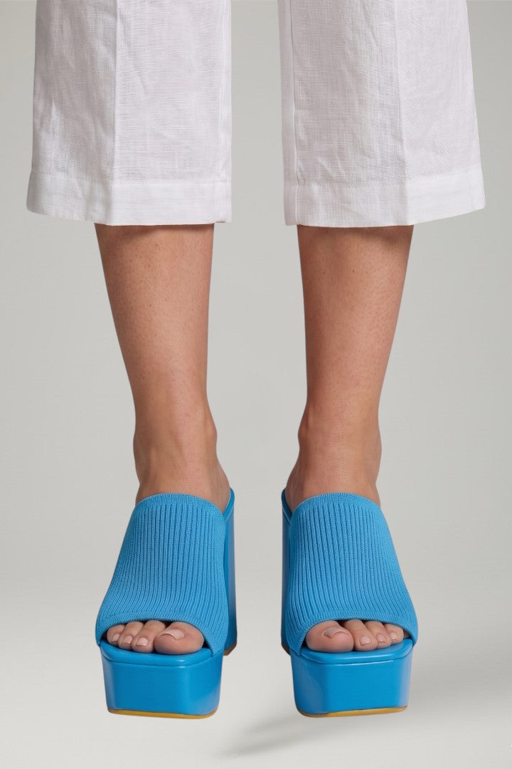 Women's Platform Sandals with Cushioned Insole and Slip Resistant Sole