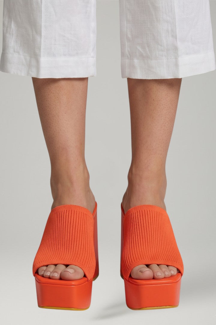 Women's Platform Sandals with Cushioned Insole and Slip Resistant Sole