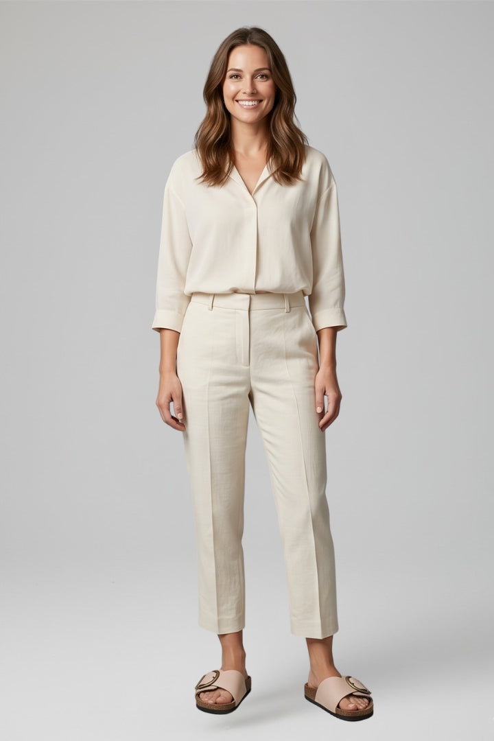 Women's Sandals with Buckle Fastening and Textured Sole