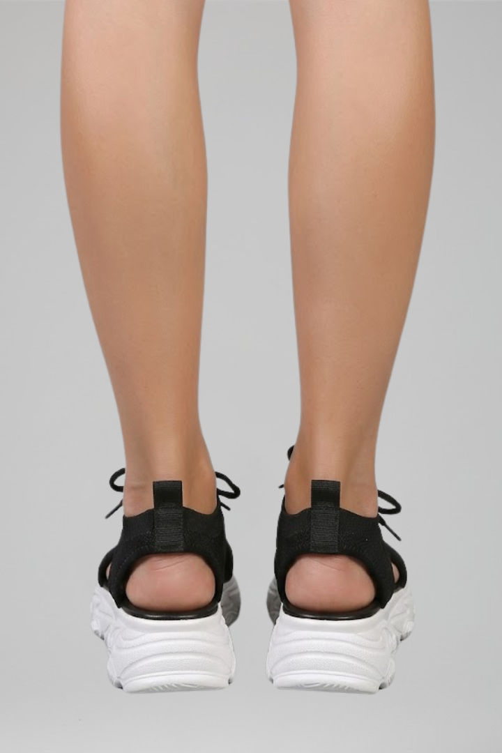 Women's Sandals with Lace-Up for Summer