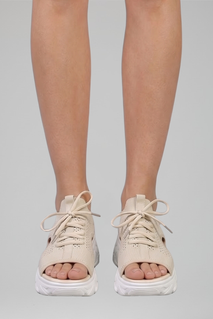 Women's Sandals with Lace-Up for Summer