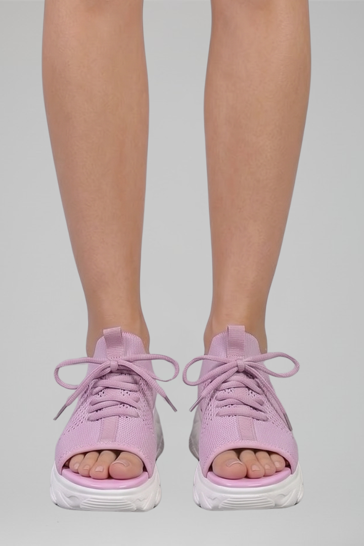 Women's Sandals with Lace-Up for Summer
