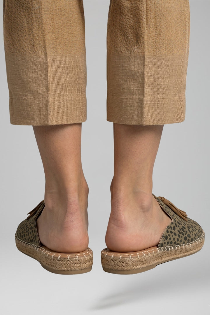 Women's Sandals with Slip On Design and Cushioned Footbed