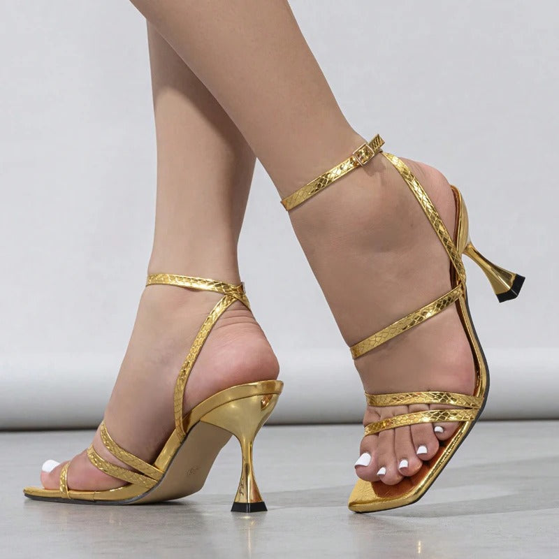 Women's Strappy High-Heel Sandals