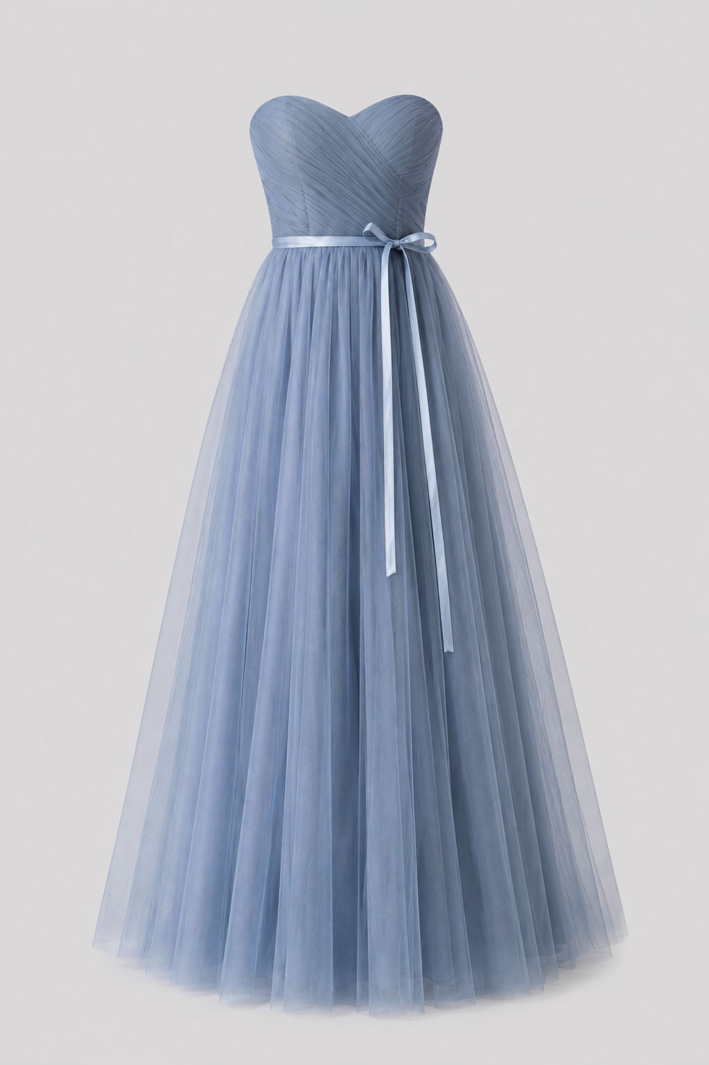 Women’s Tulle Dress with Sweetheart Neck