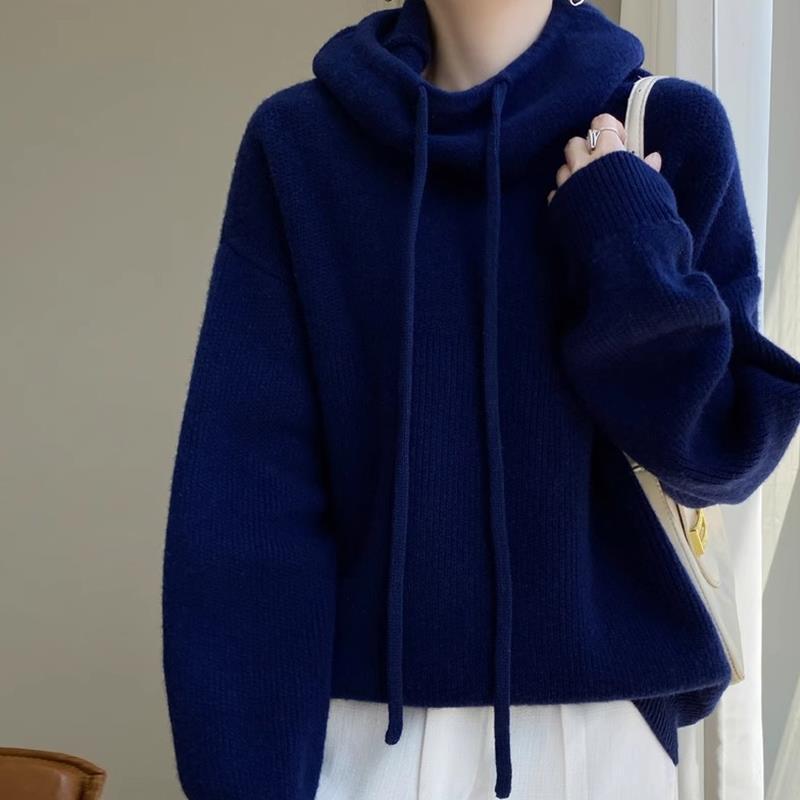 Women's Thick Lazy-Style Pullover Jumper, 100% Polyester