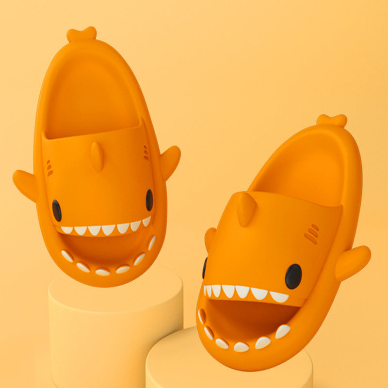 Cartoon Shark Slippers, Soft Indoor And Outdoor, Unisex