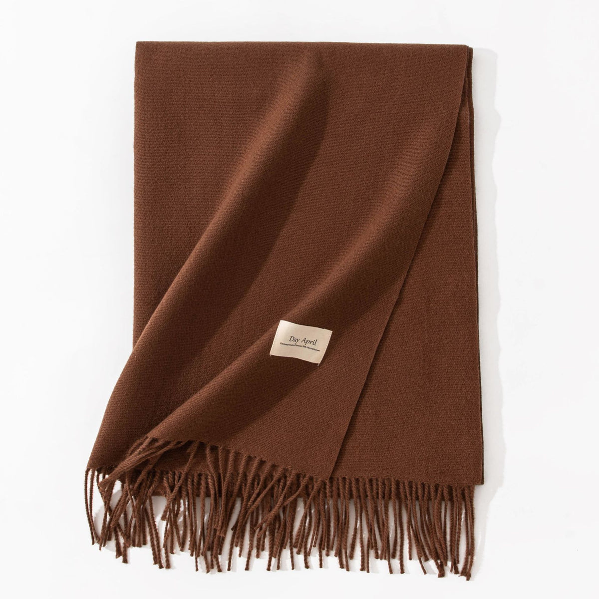 Soft Faux Cashmere Scarf In 17 Colours, Long With Tassels